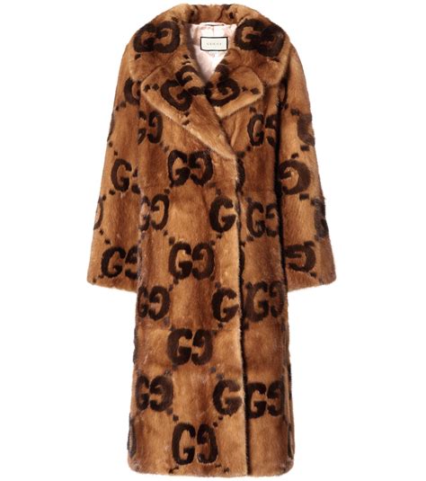 gucci coat sale|gucci fur coats female.